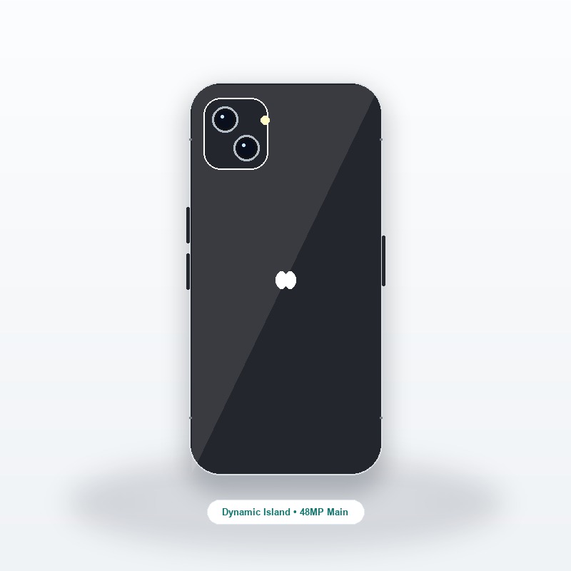 iPhone 15 128GB Black View 2